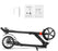 Crystal Cove-Urban Glide: Customizable Scooter for City Adventures