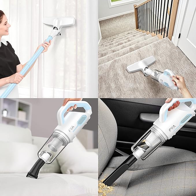 Crystal Cove-Versatile 12-in-1 Handheld Vacuum: Your Ultimate Cleaning Companion